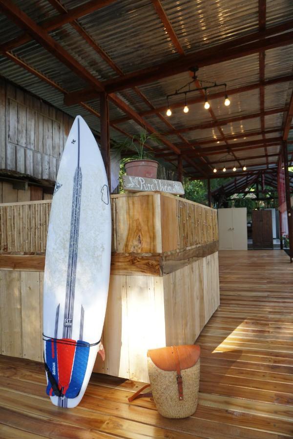 El Gato Rojas Surf Hostel Playa Santa Teresa  Bagian luar foto